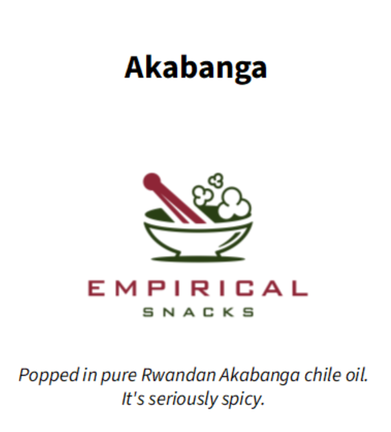Akabanga Popcorn
