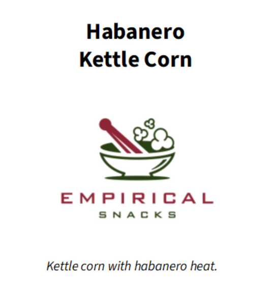 Habanero Kettle Corn